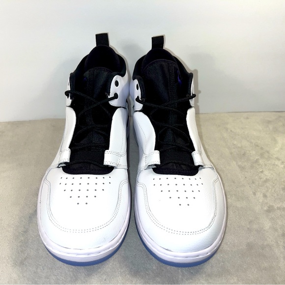 Air Jordan Fadeaway "White/ Black Concord" "BRAND NEW" men size 12 - Picture 3 of 12